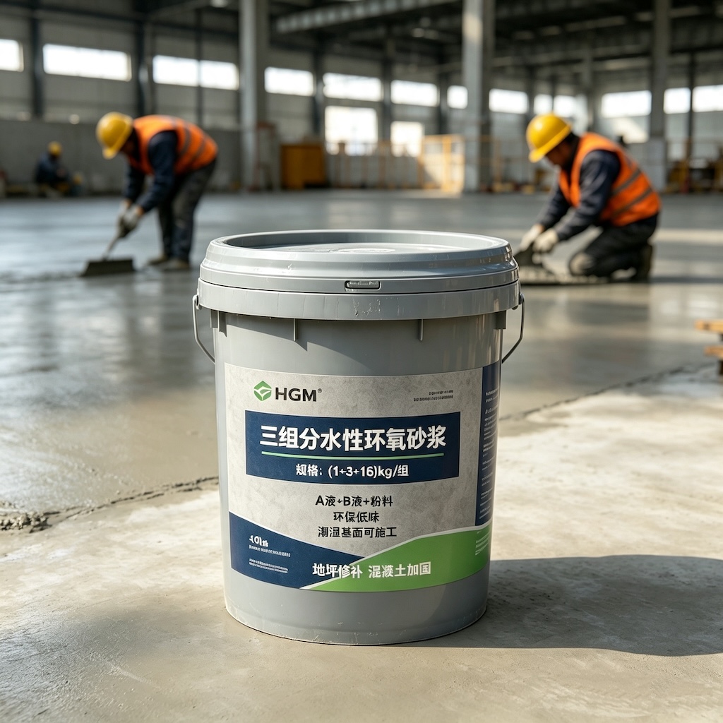 庆阳三组份水性环氧砂浆